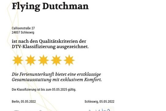 Flying Dutchman 5* Sterne DTV